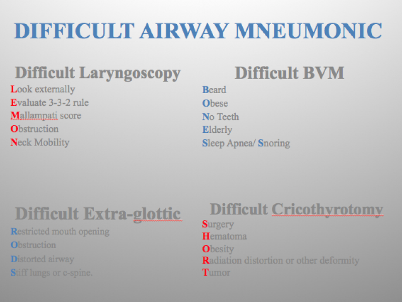 Board Review: Airway 